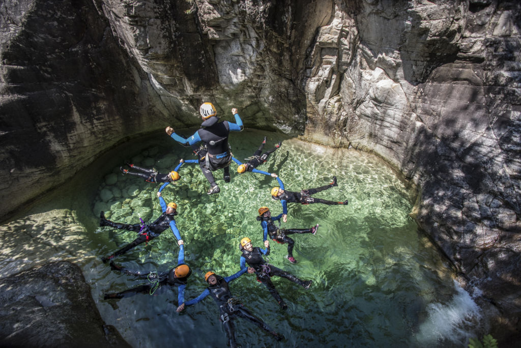 Les Carroz - Canyoning ©Pascal Tournaire